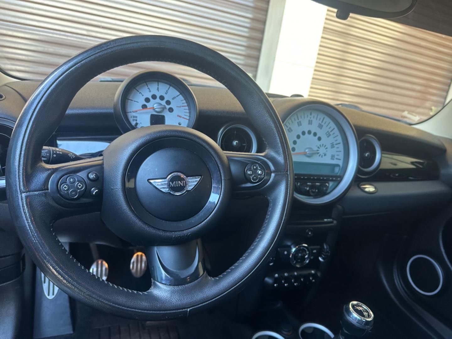 2012 Black /Black Mini Cooper Cloth (WMWSV3C52CT) with an 4Cylinder engine, Manual transmission, located at 30 S. Berkeley Avenue, Pasadena, CA, 91107, (626) 248-7567, 34.145447, -118.109398 - Tank : 13.20 Anti-Brake System : 4-Wheel ABS Steering Type : Rack & Pinion Front Brake Type : Disc Rear Brake Type : Disc Turning Diameter : 35.10 Front Suspension : Ind Rear Suspension : Ind Front Spring Type : Coil Rear Spring Type : Coil Tires : 195/55R16 Front Headroom : 38.80 Re - Photo#13